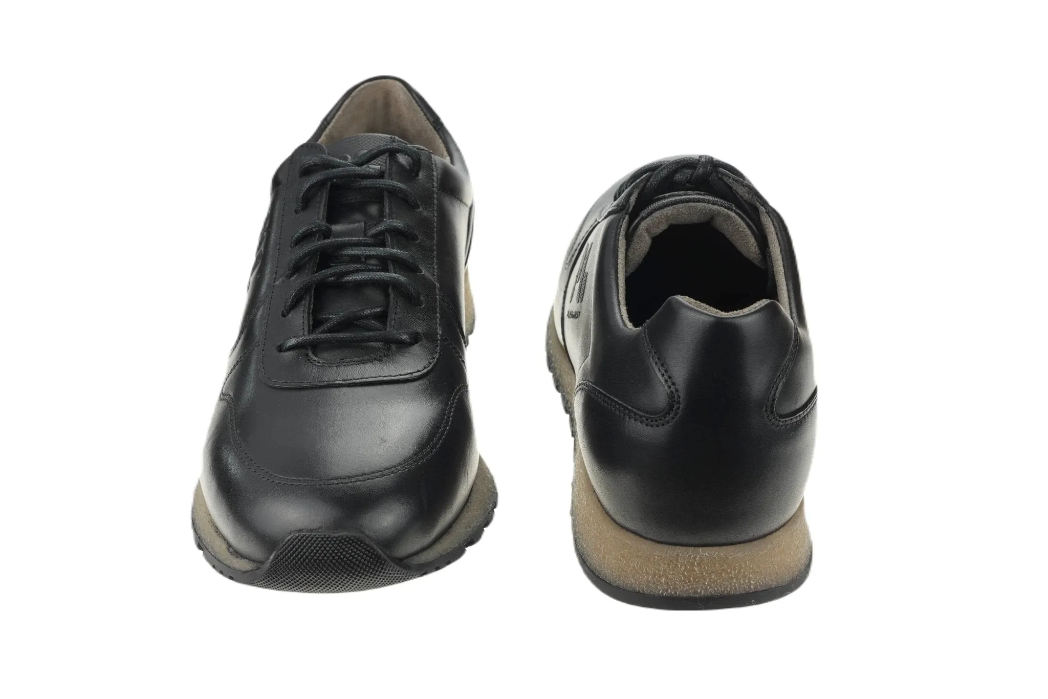 '0496.13.12' men's lace-up sneaker - black