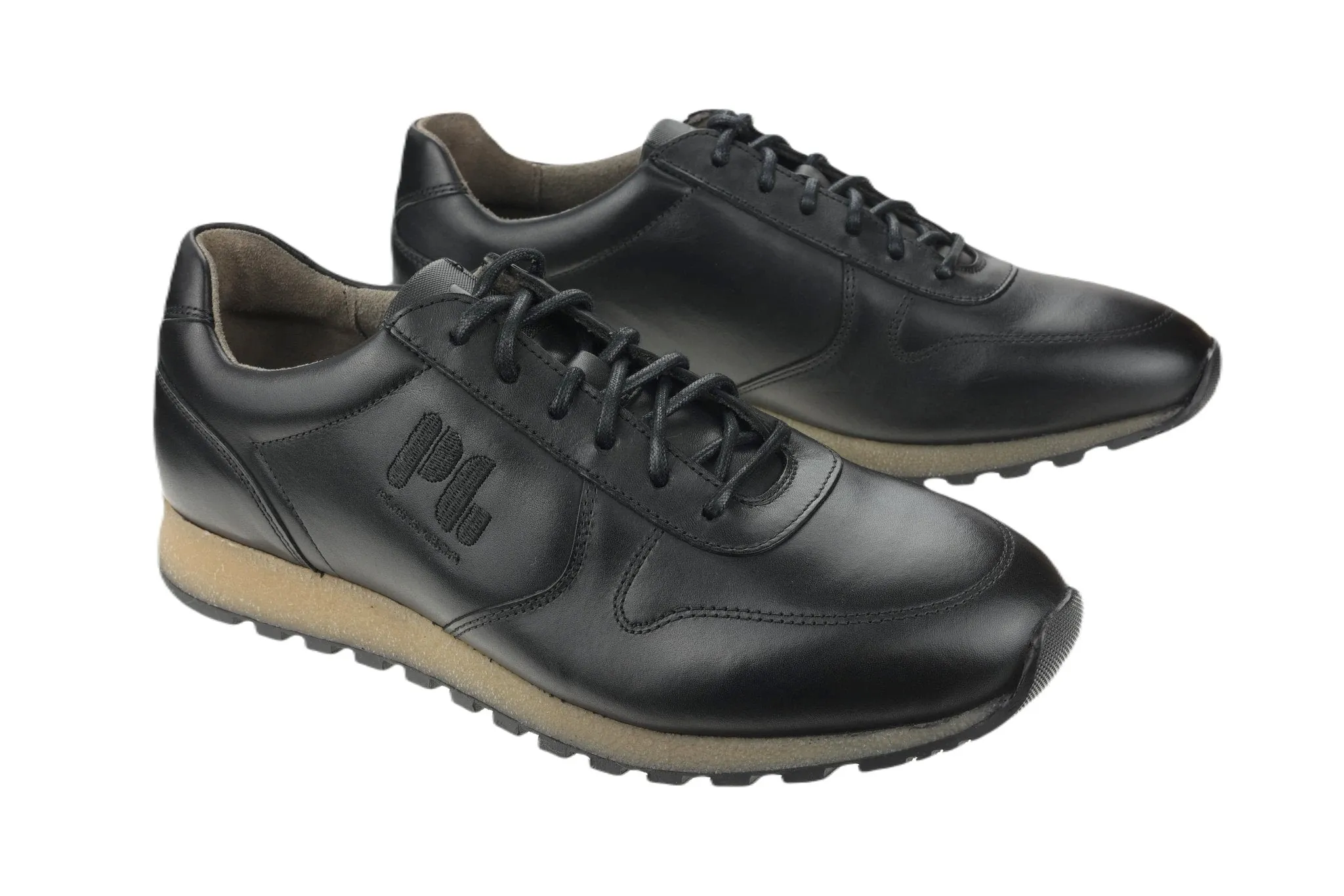 '0496.13.12' men's lace-up sneaker - black