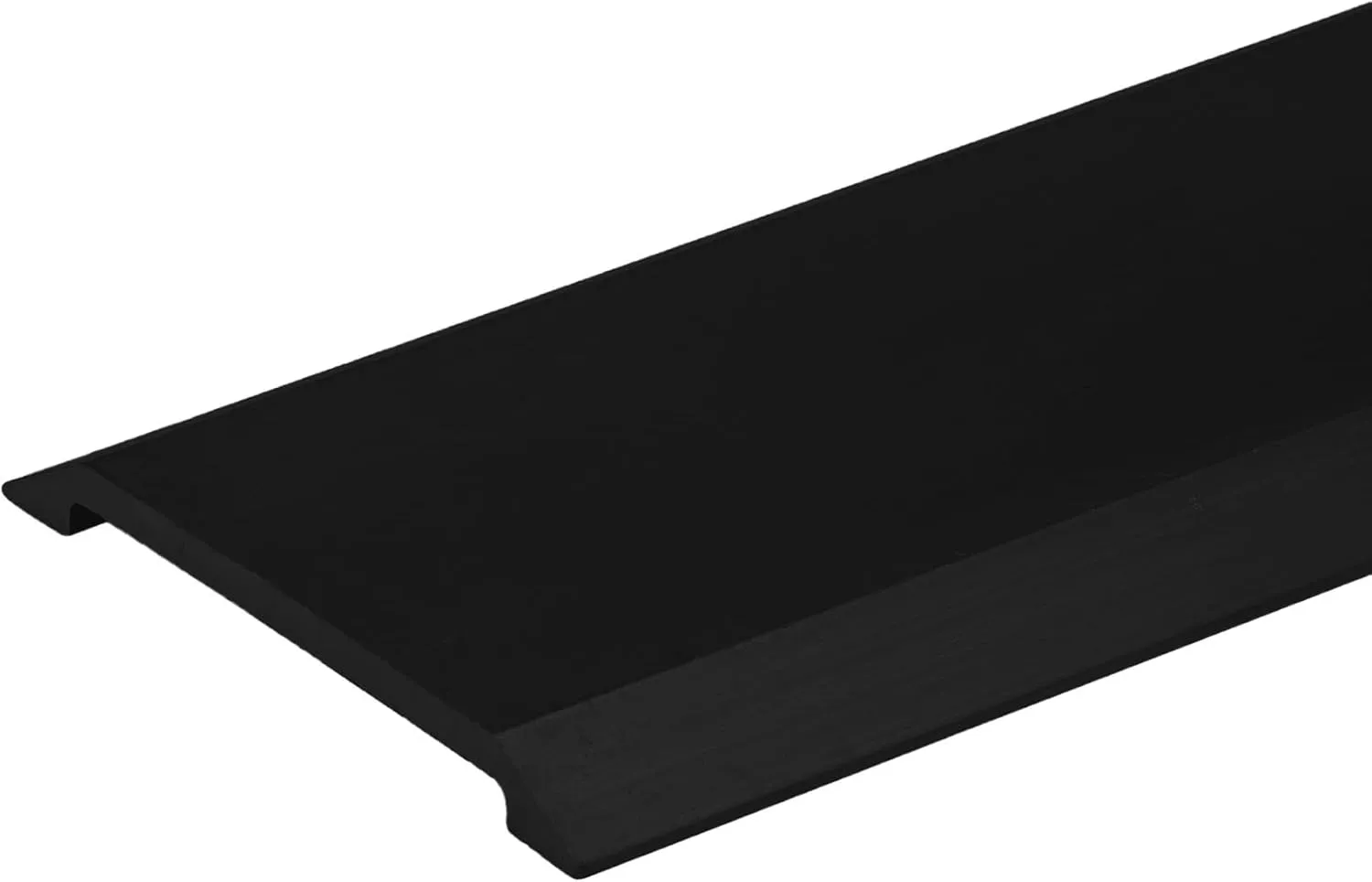 2 1/2" Wide Flat Aluminum Threshold 1/4" High Made in USA by Randall Part Number A-70-M (6 FT Long Black)