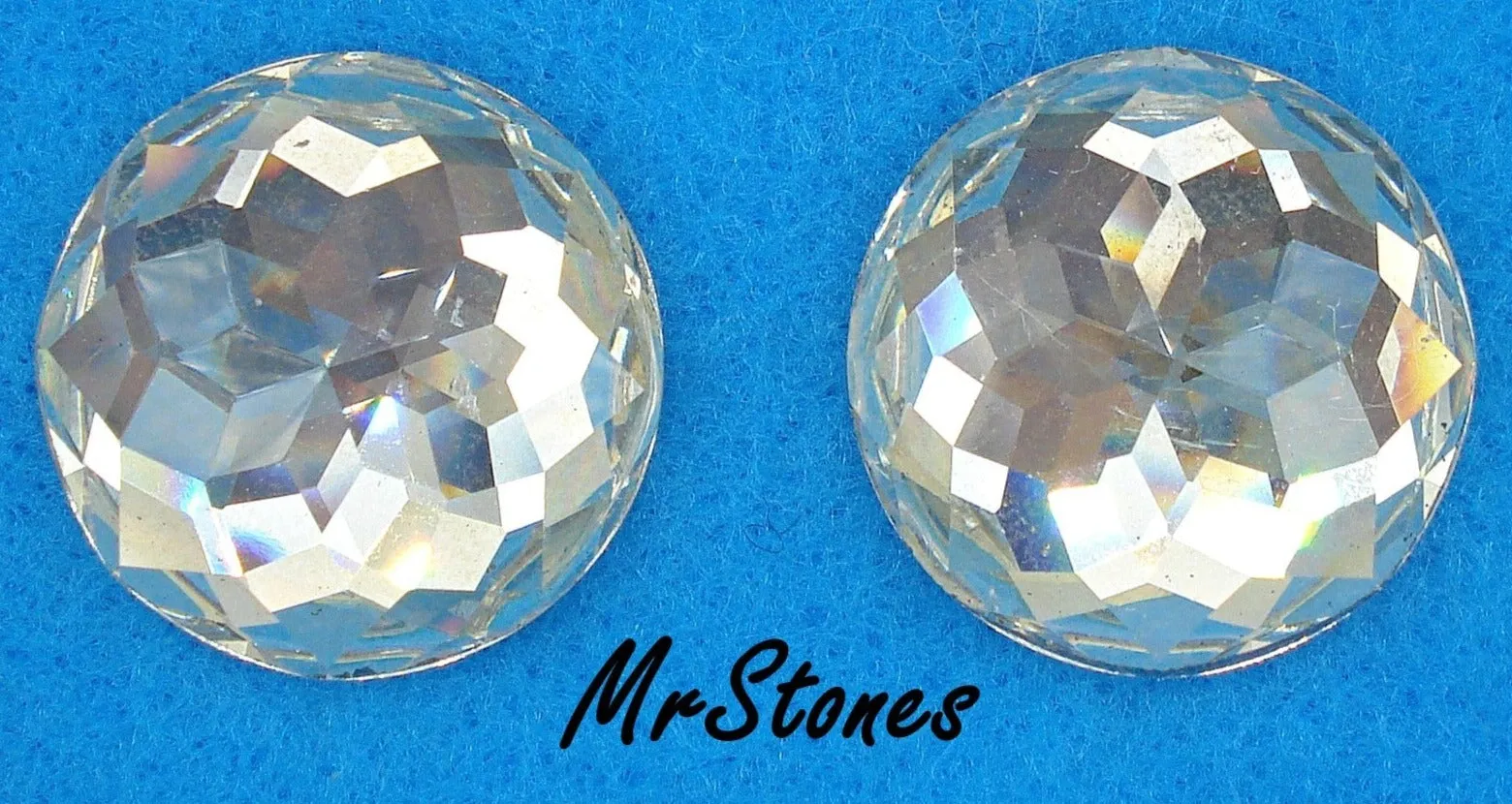 22mm (2020) Swarovski Crystal Round Rauten Rose Cut