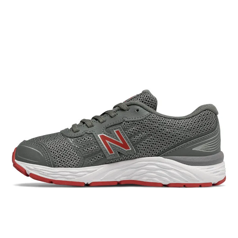 680v5 - Steel / Red