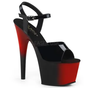 7 Inch Heel ADORE-709BR Red Black