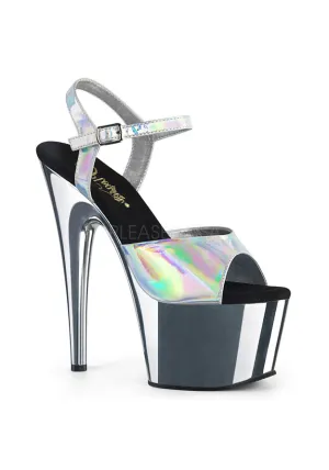 7" Heel, 2 3/4" PF Ankle Strap Sandal