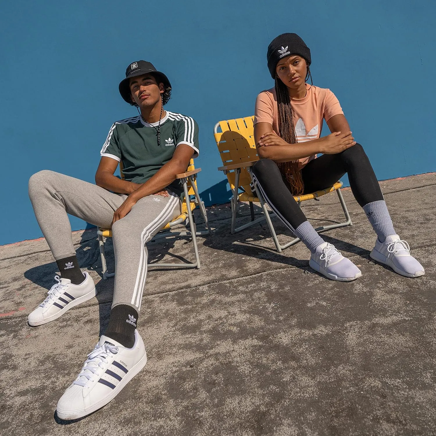 adidas Originals Unisex Adult Washed Bucket Hat
