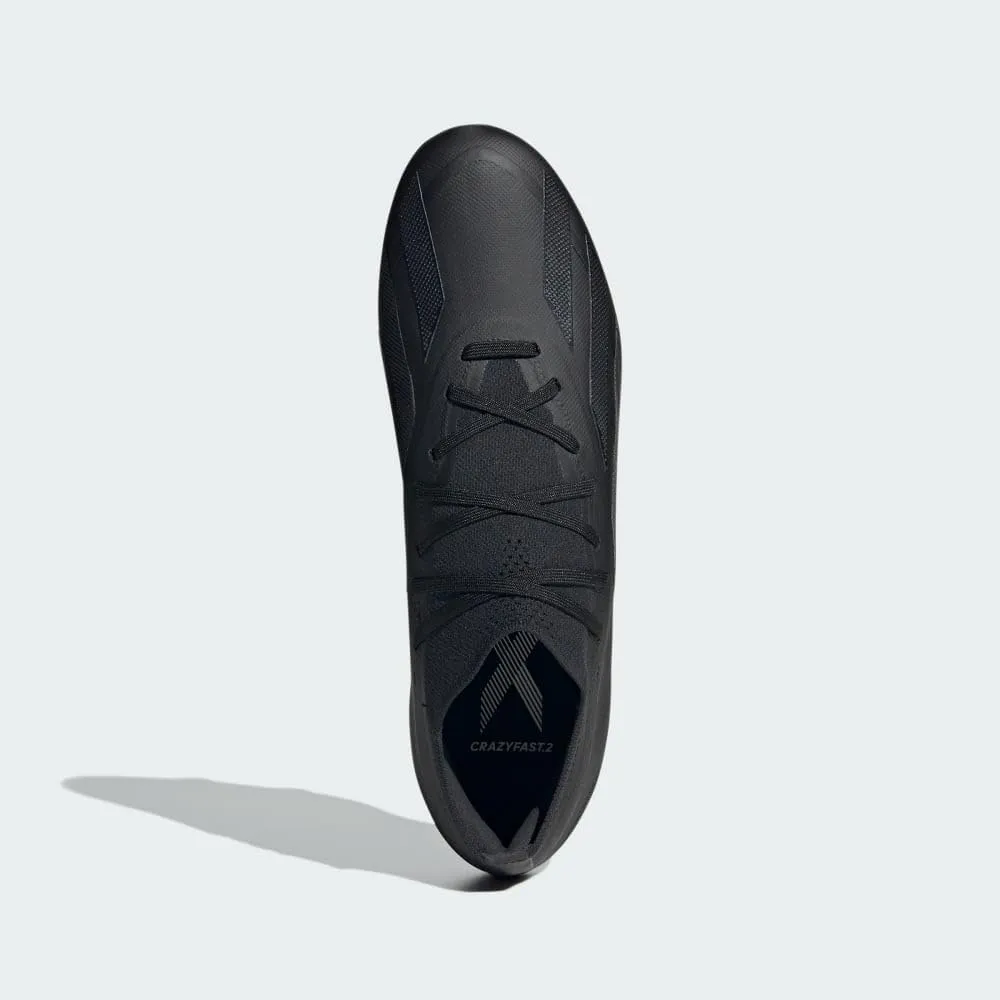 adidas Unisex-Adult X Crazyfast.2 Firm Ground Sneaker