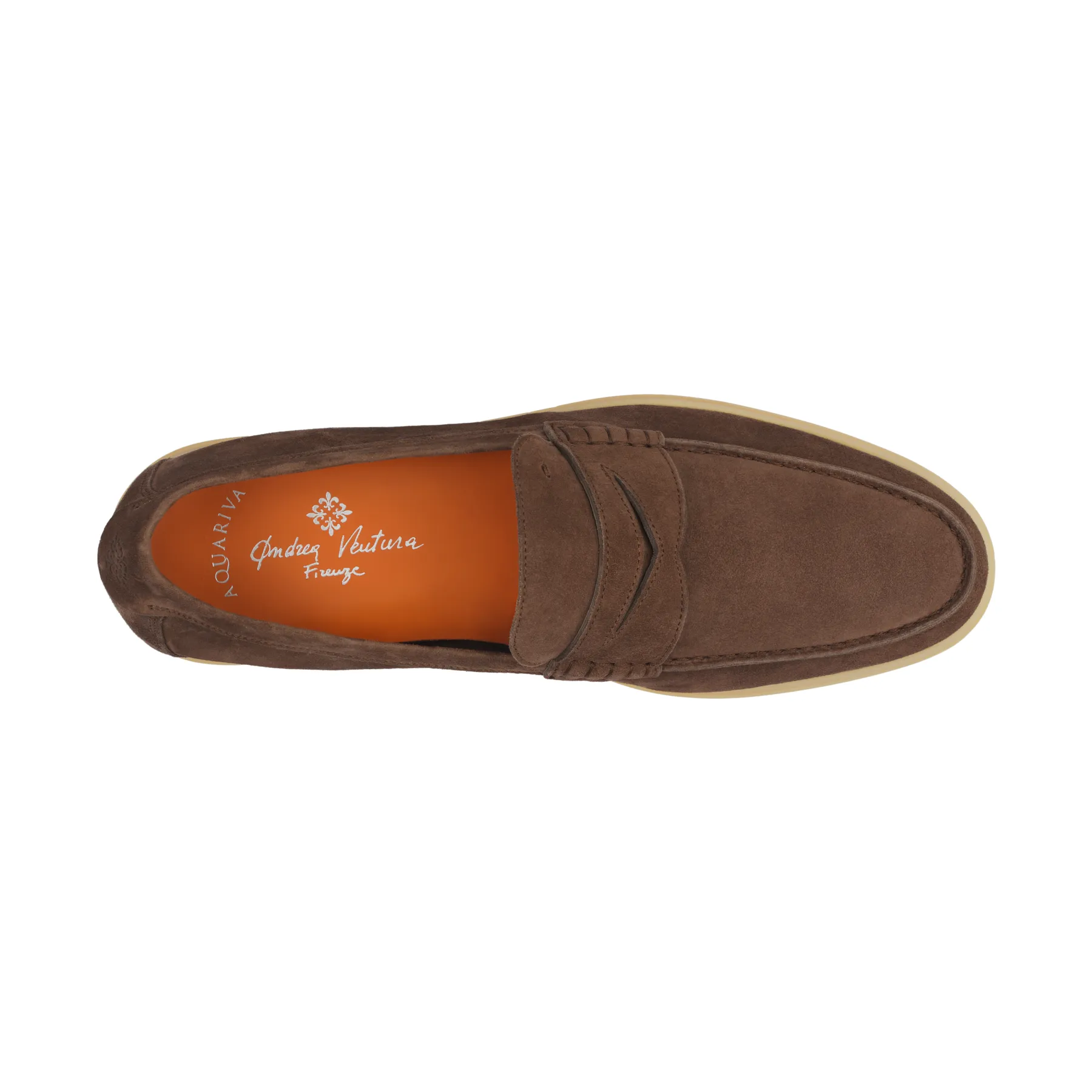 «Aquariva-M» Suede Penny Loafer