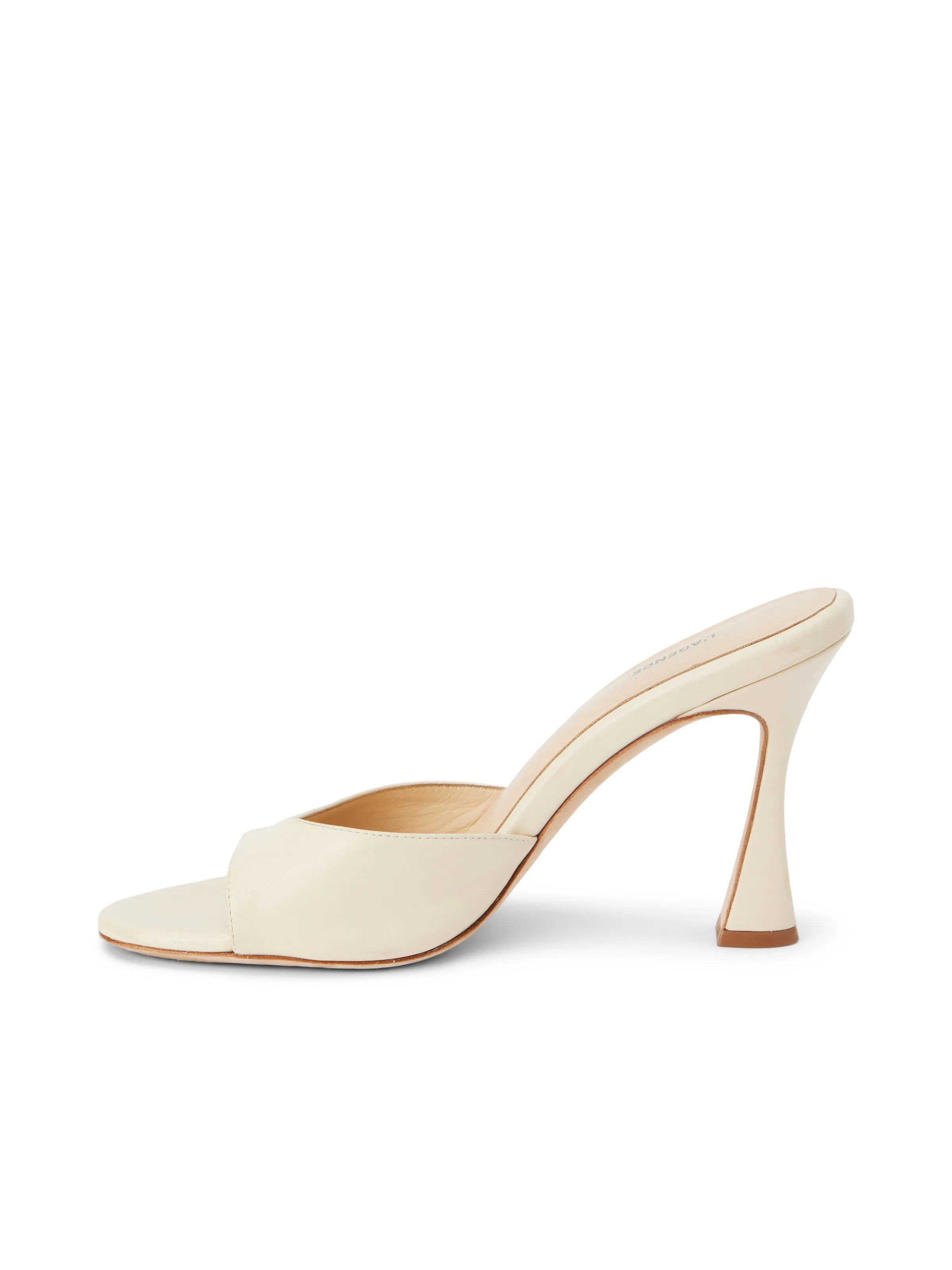 Avery Leather Open-Toe Mule