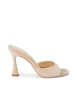 Avery Suede Open-Toe Mule