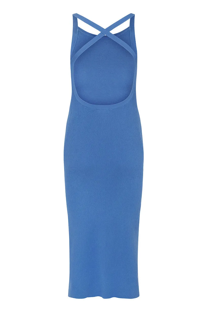 Barefoot Rib Backless Dress