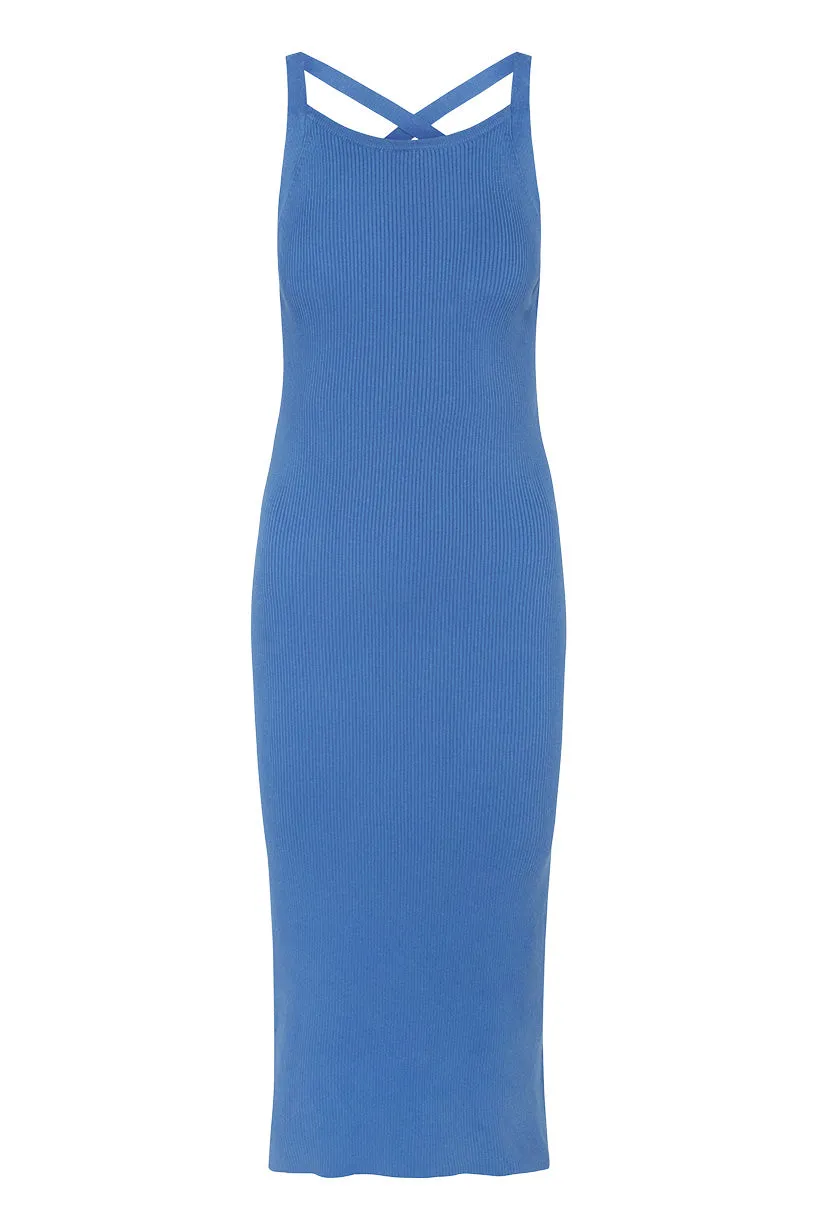 Barefoot Rib Backless Dress