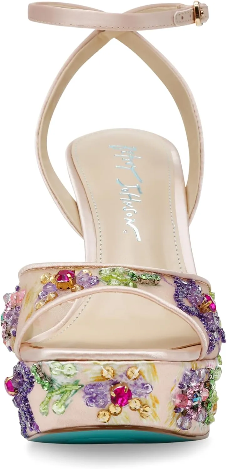 Betsey Johnson Women's Viven Heeled Sandal