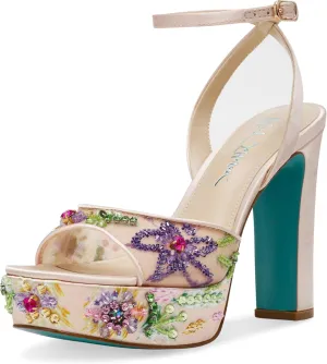 Betsey Johnson Women's Viven Heeled Sandal