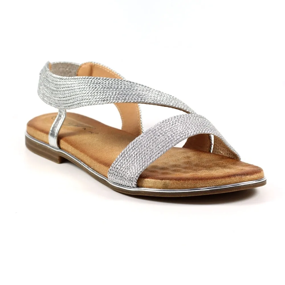 Bindi Silver Sandal
