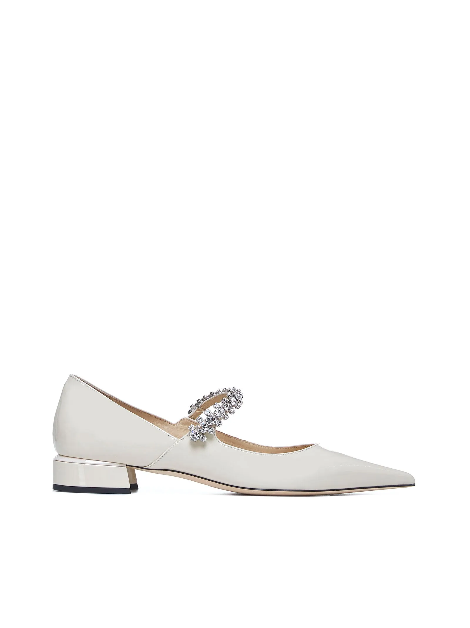 Bing patent leather flat pumps