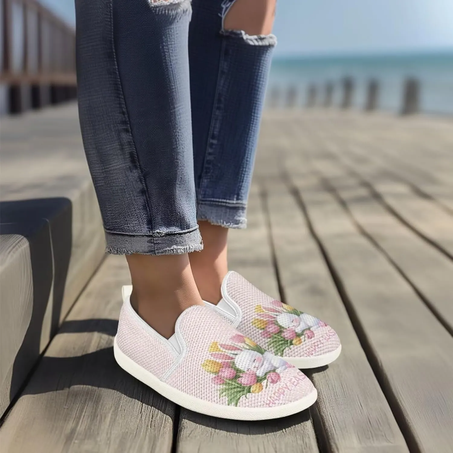 Binienty Women Laofers Shoes Comfort Casual Slip On Walking Shoes Dress Shoes Flat Work Shoe