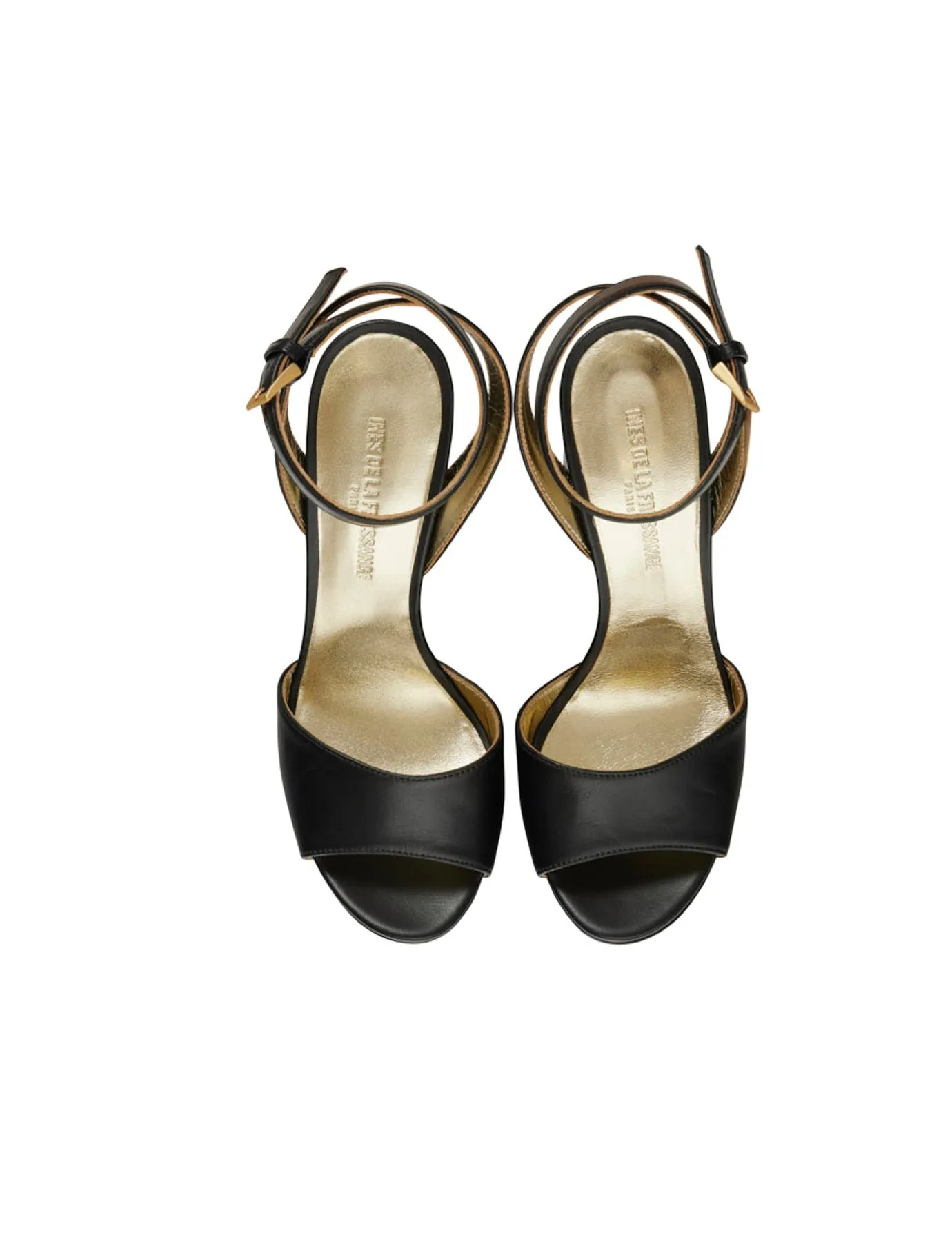 Black platform sandal