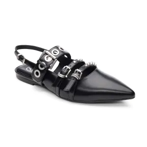 Blondie Embellished Slingback Ballet
