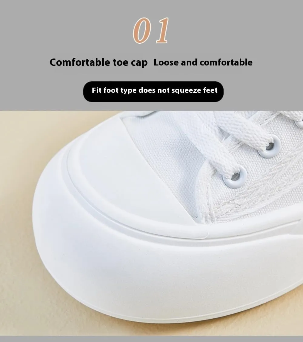 Breathable Backless Tennis Shoes for Women Slip on Mule Sneakers Wide Width Open Back Sneakers Platform Canvas Mules Non Slip Chunky Sole Lace Up Cute Round Toe Lightweight Casual Slides Retro Summer