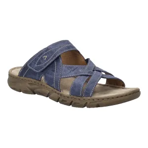 Brenda 10 Blue Slip On Sandals