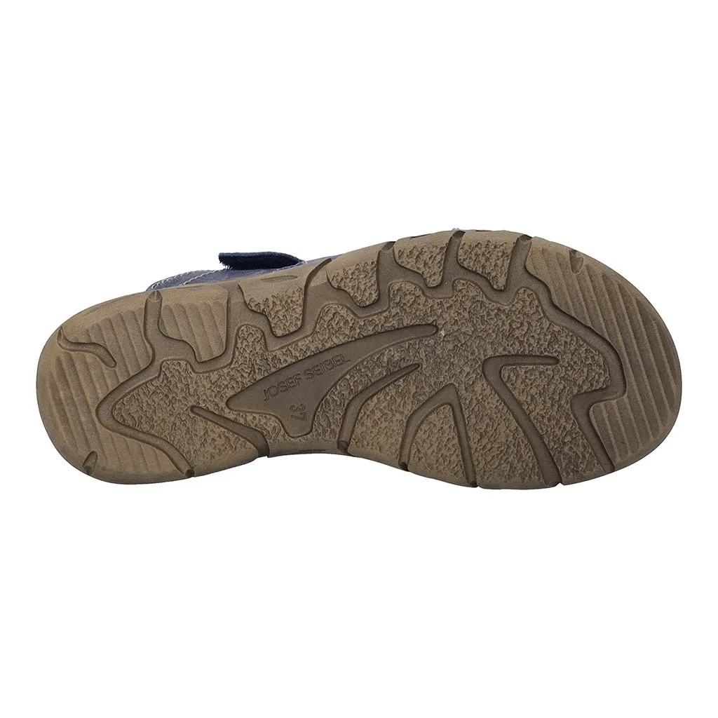 Brenda 10 Blue Slip On Sandals