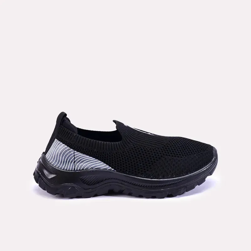 Callista Black Slip On Sneakers 0440715