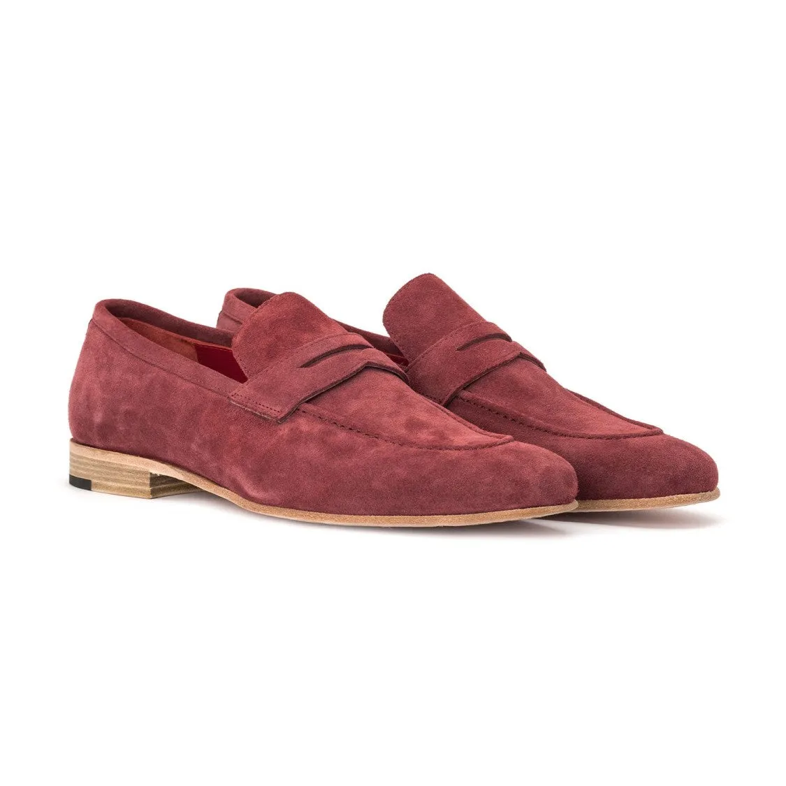 Cannes Moccasin - Bordeaux Suede