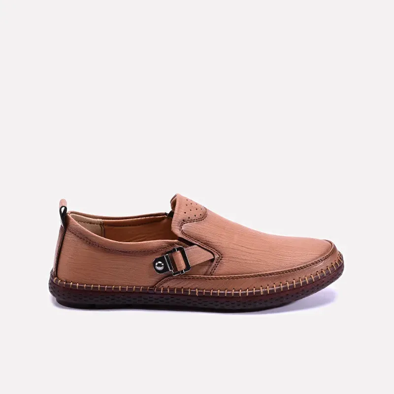 Carlington Casual Mustard Slip On Shoes 0160478