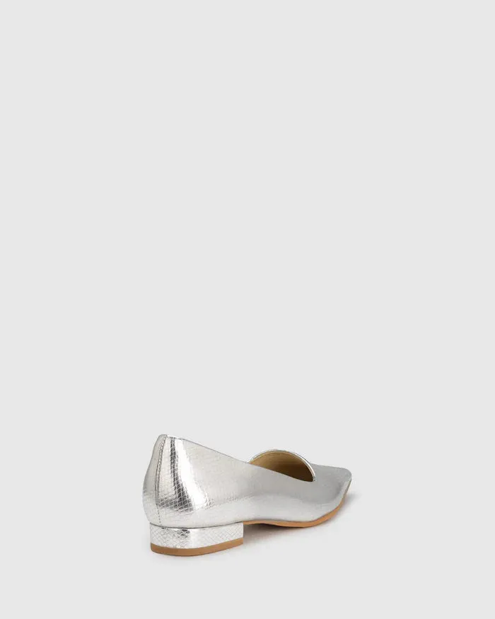 CHAOS & HARMONY BEATRIX FLAT SILVER SNAKE