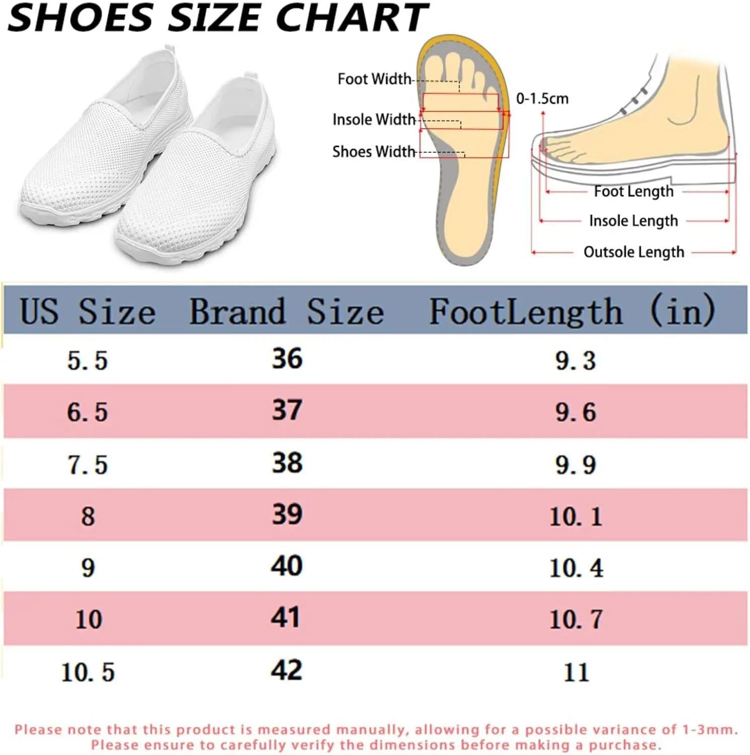 Checkerboard Women's Slip on Shoes Mesh Flat Casual Loafers Anti-Skid Running Sneakers Travel Classic Shoes