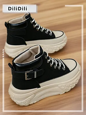 Chic Bohemian Thick Sole Snow Boots for Autumn/Winter