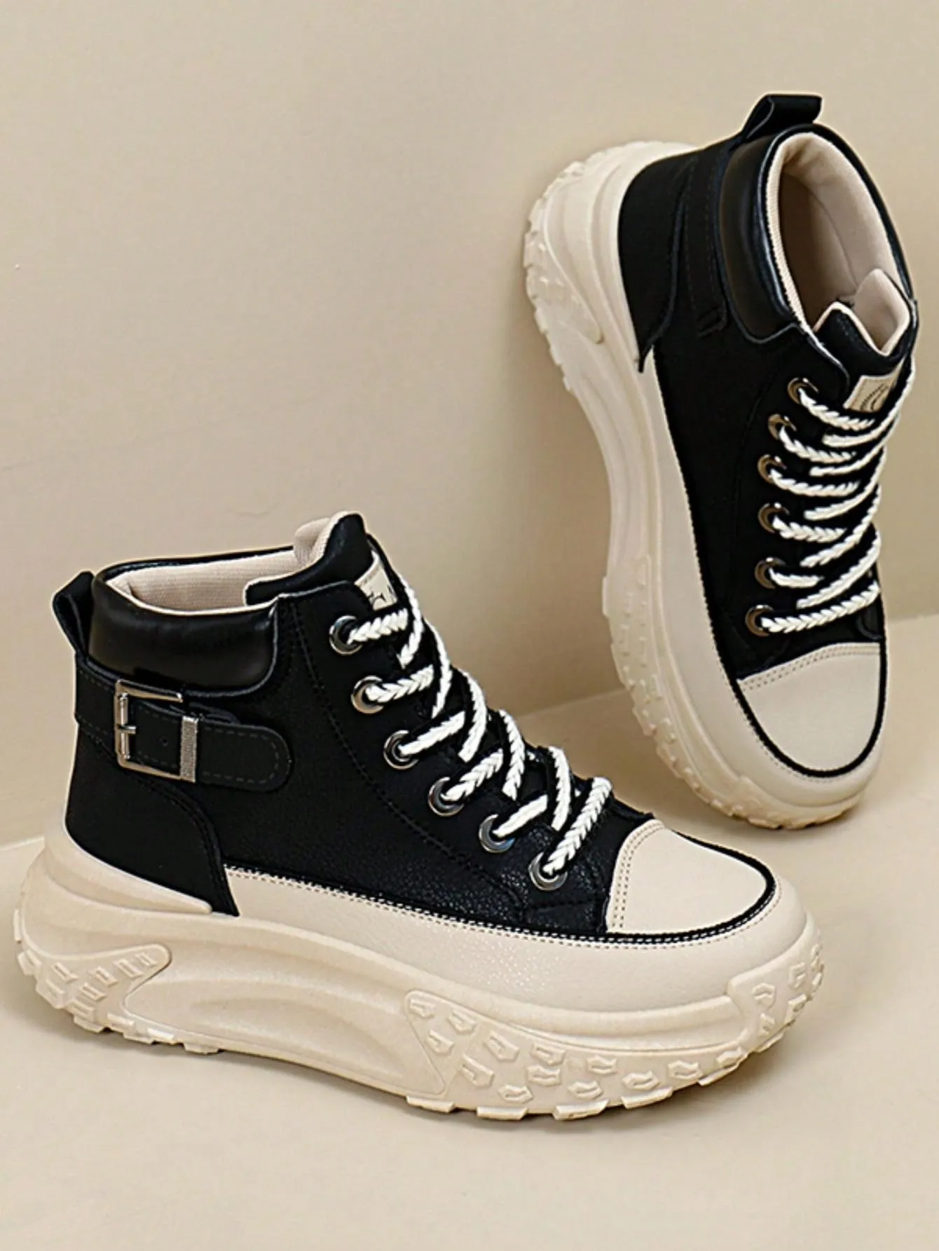 Chic Bohemian Thick Sole Snow Boots for Autumn/Winter