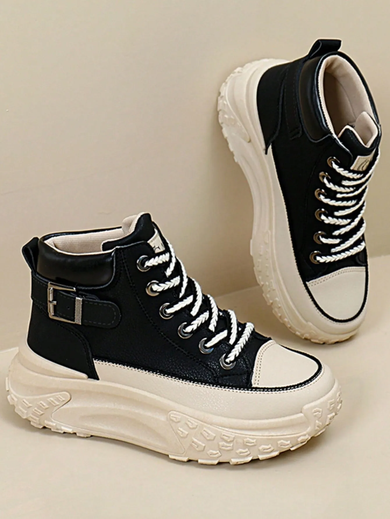 Chic Bohemian Thick Sole Snow Boots for Autumn/Winter