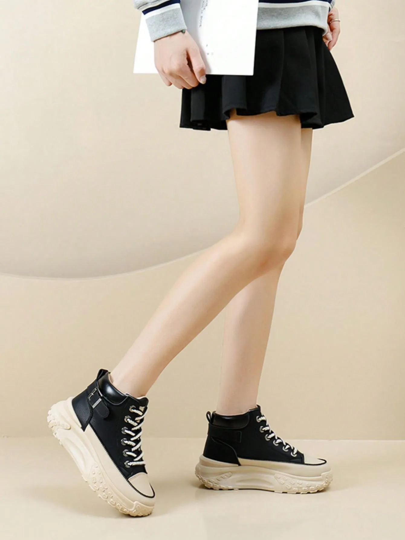 Chic Bohemian Thick Sole Snow Boots for Autumn/Winter