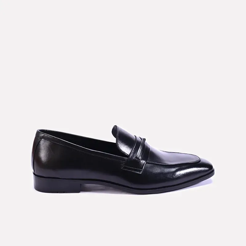 Clarendon Black Formal Slip On Shoes 0111283