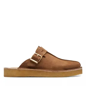 Clarks Women's Trek Mule Caramel Suede 26175435