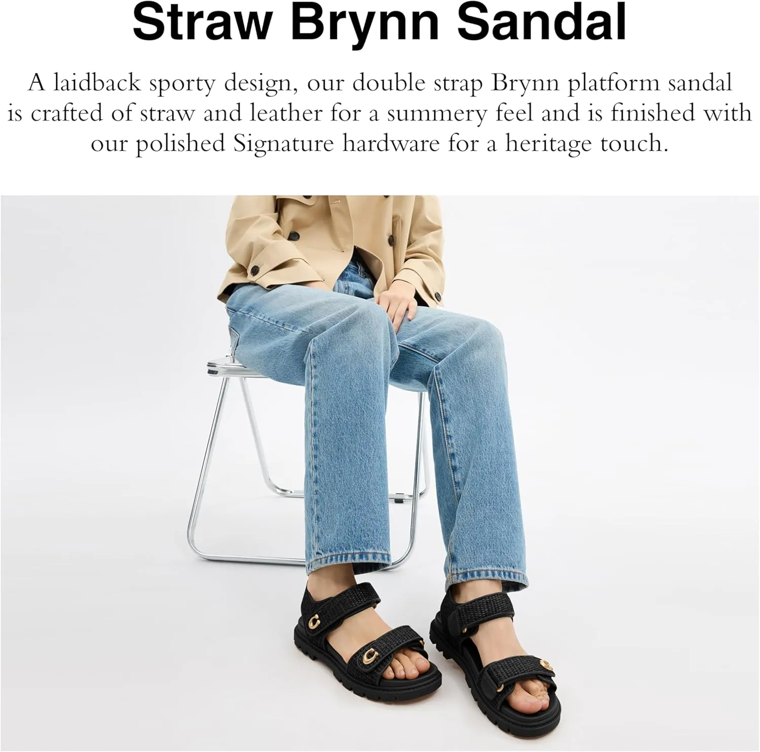 Coach Women's Brynn Sandal Platform