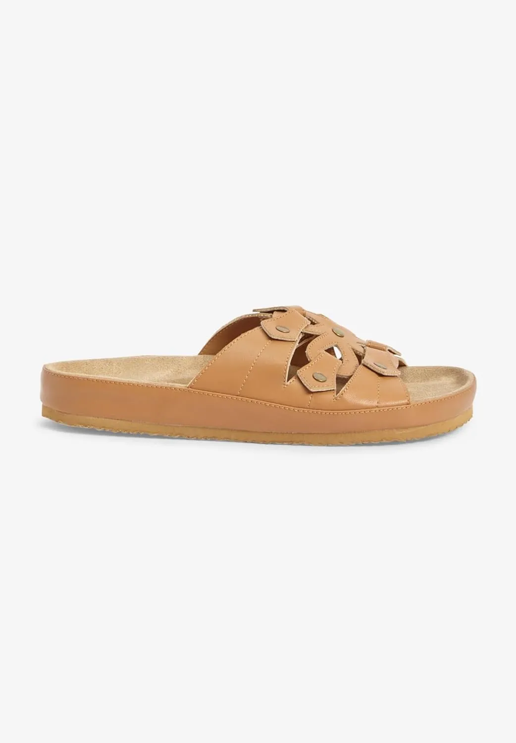 Comfortview Women's The Summer Slip On Footbed Sandal (Wide Widths Available)