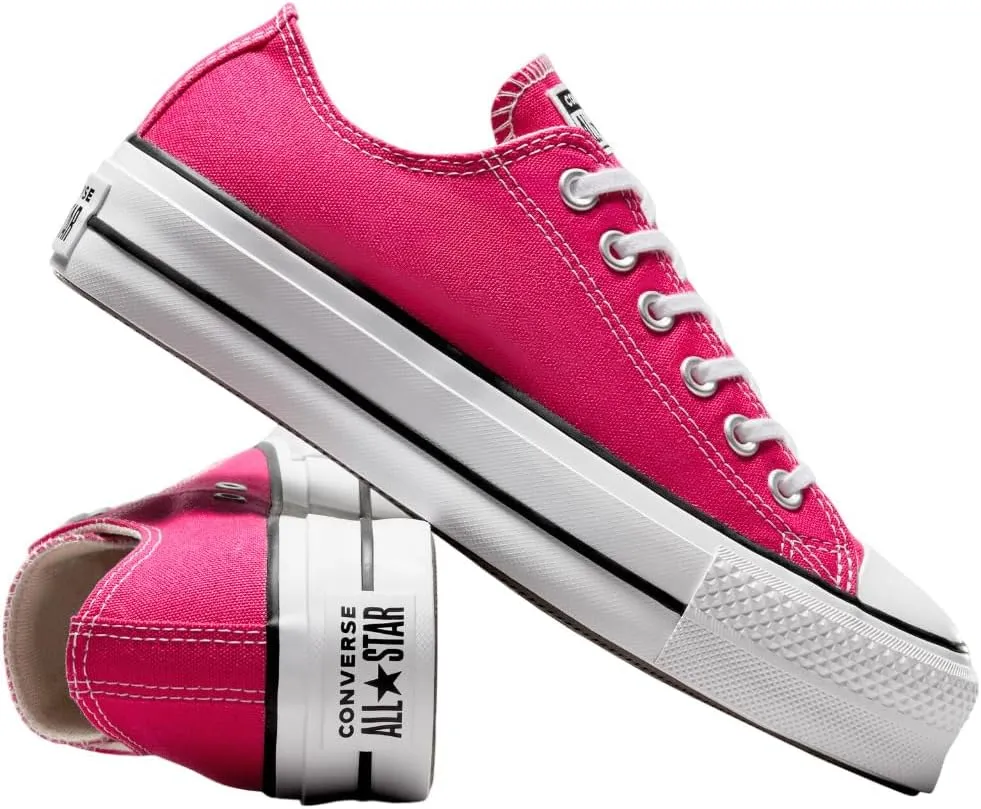 CONVERSE ALL STAR Womens Modern (Cerise Pink/White/Black, US Footwear Size System, Adult, Women, Numeric, Medium, 7)