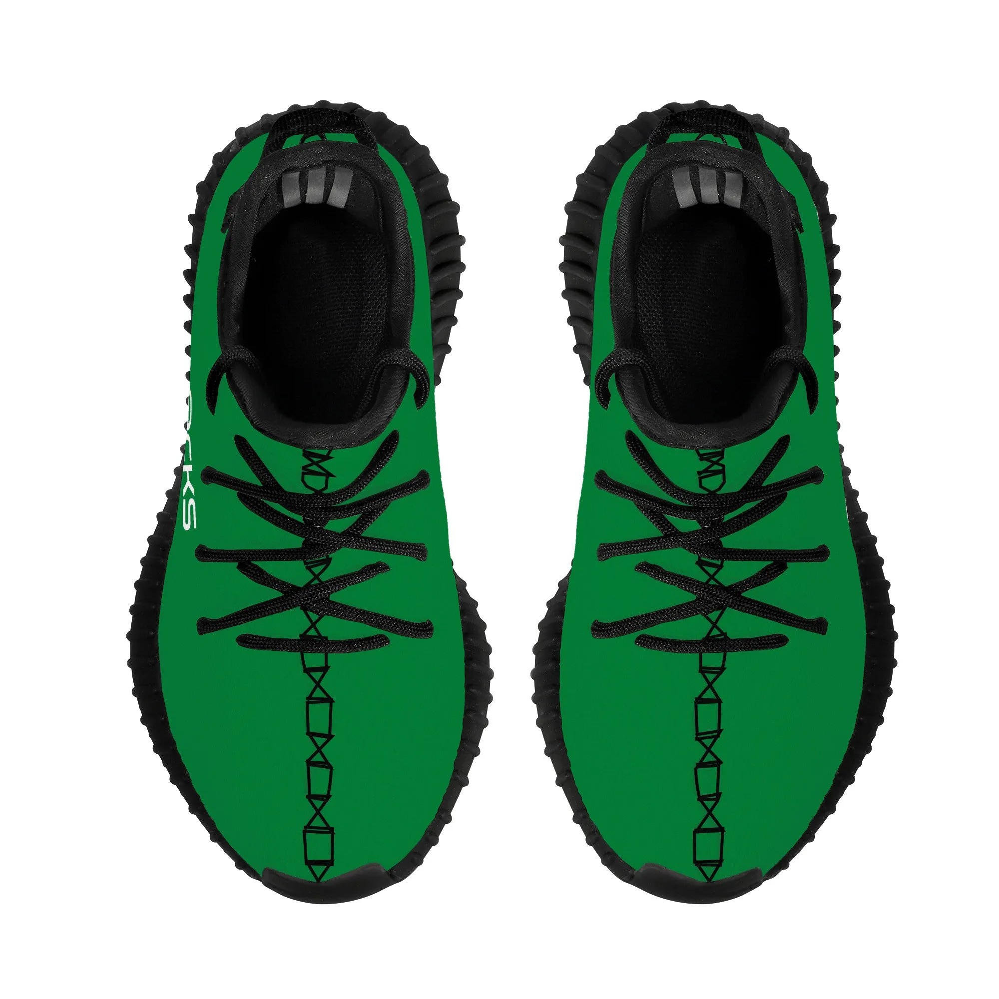 D18 Kids Mesh Knit Sneaker - Black