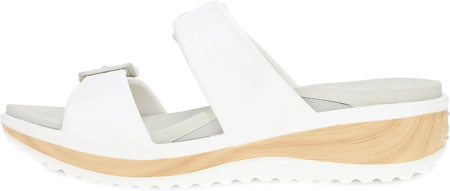 Dansko Kandi Slip-On Adjustable Sandal for Women – Lightweight and Durable, Easy Clean Molded EVA –Natural Arch Technology for Added Support