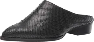 Dolce Vita Women's AVEN Mule, Black Sliced Leather, 7 M US