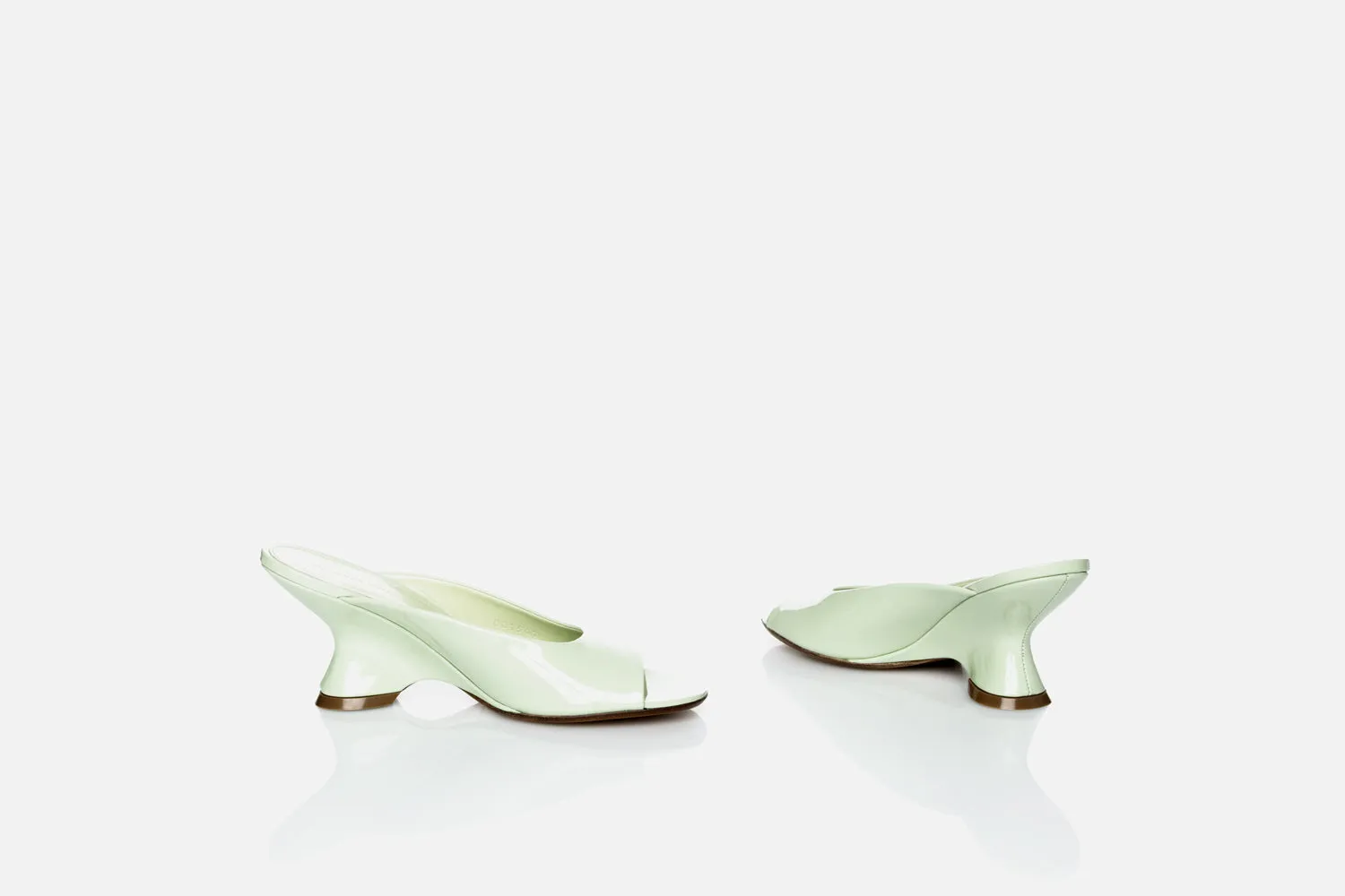 Dries Van Noten Open-toe Leather Mules