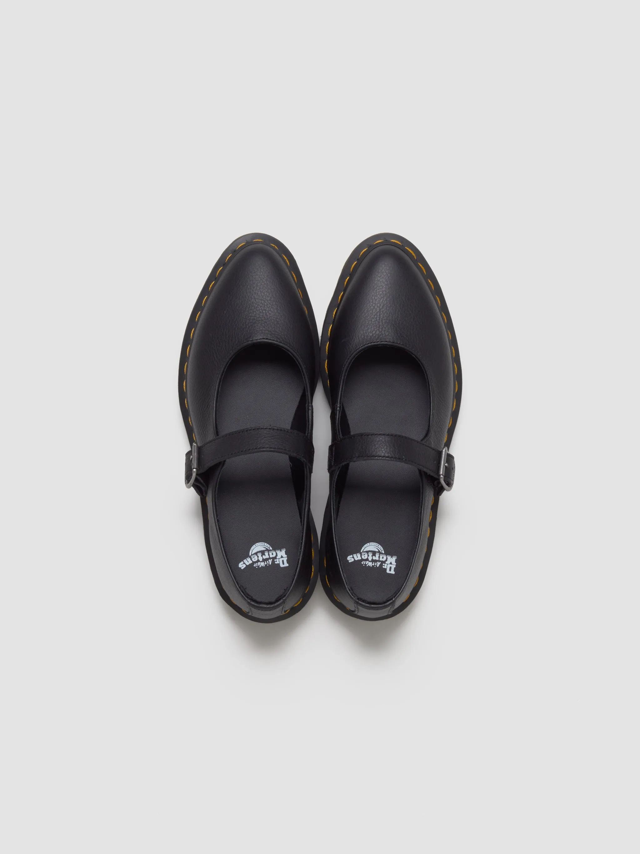 Elphie Mary Jane Shoes in Black