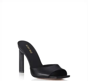 FAWN BLACK MULE | ALIAS MAE