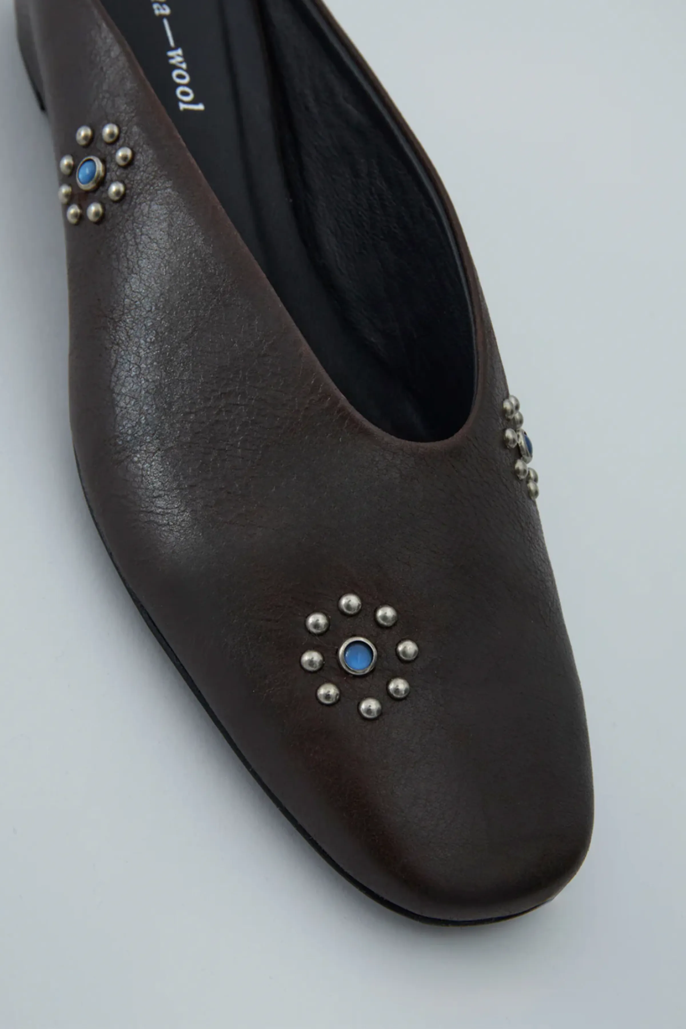 Fernanda II | Brown Round Toe Mule