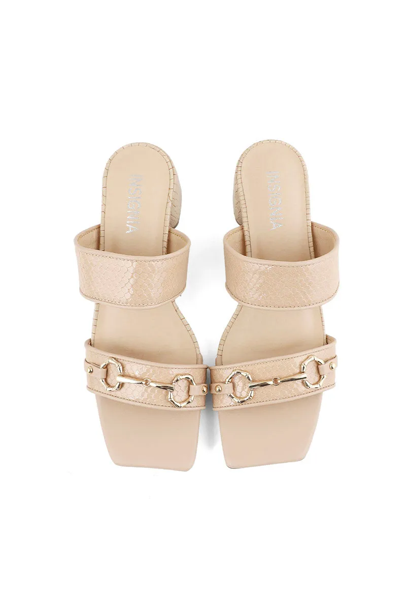 Formal Slip On I38582-Fawn