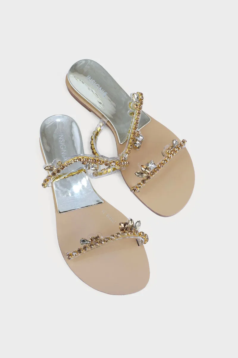 Formal Slip On I38638-Golden