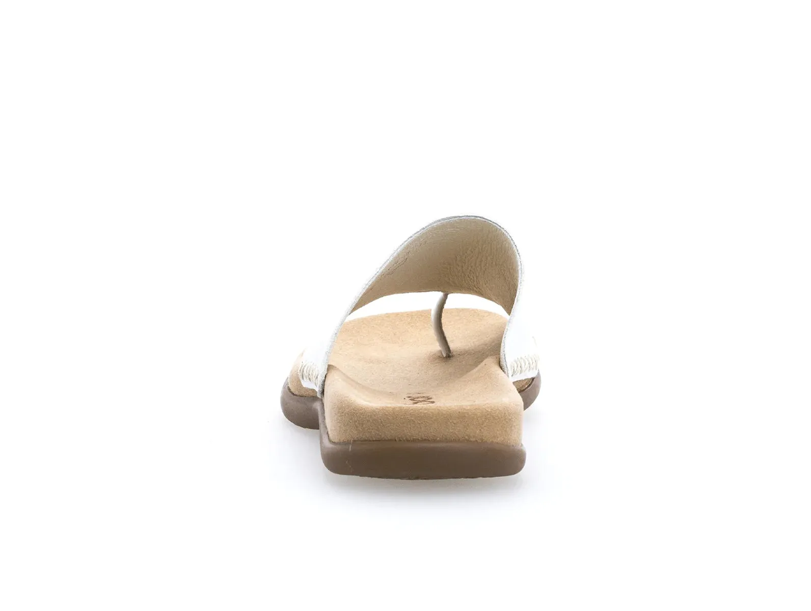 GABOR -  TOE-POST 03.700.21MULE - WHITE