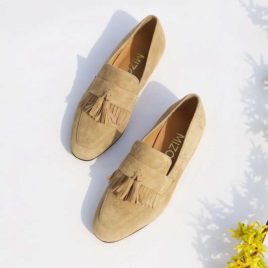 GRACIE  - suede loafer