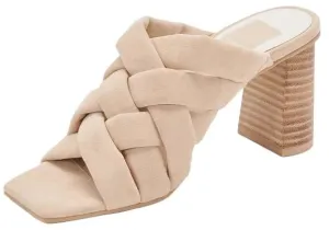 Heeled Dolce Slip Safe payments On Poira Straps Dune Block Only a few left Suede Sandals Vita Criss-Cross